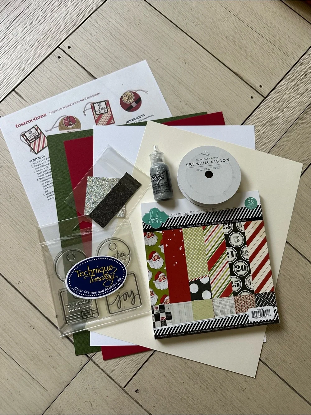Tag Making Holiday Kit